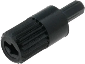 Bouton de Trimmer ACP CA9M, Axe 2mm, Hexagonal, Noir