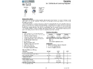 Taiwan Semiconductor TS2576CZ5 Adjustable 3A Régulateur de tension