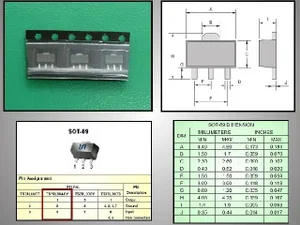 Taiwan Semiconductor TS78L08ACY 8V 0.1A Régulateur de tension