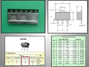 Taiwan Semiconductor TS78L12CY 12V 0.1A Régulateur de tension