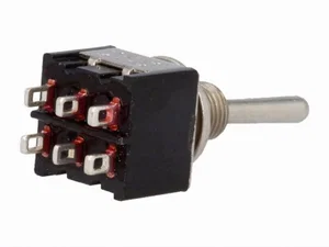 Interrupteur à bascule Ninigi TSM212A1 DPDT 3A 250V
