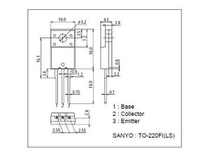 Sanyo TT2140LS NPN Transistor - n/a