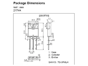 Sanyo TT2206 NPN Transistor - n/a