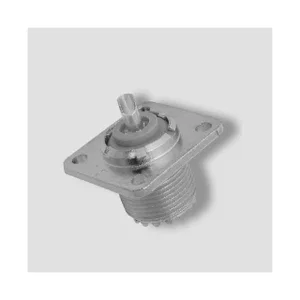 Amphenol U6551A1-NTT-50 UHF RF Vrouwelijke Rechte Soldeerlipconnector, 2-Polig, 300 MHz