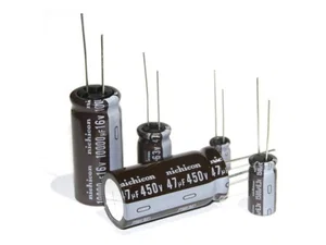 Nichicon UPW2A221MHD 220uF 100V Electrochemical capacitor