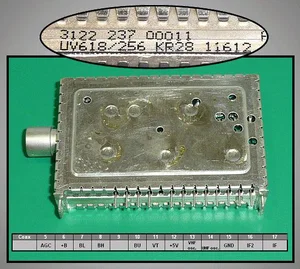Tuner VHF/UHF Philips UV618-COAX