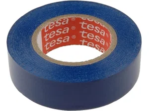 V-00221 Ruban Isolant Électrique PVC, Bleu, 19mm x 20m, 0.13mm