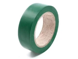 Ruban Isolant Électrique PVC V-00231, 20m Longueur, 0,13mm Épaisseur, 19mm Largeur, Vert