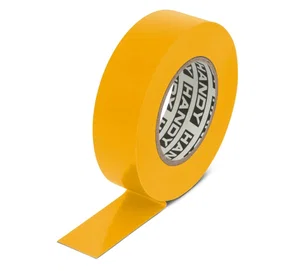 Ruban Isolant PVC Handy, 19mm x 20m, Jaune, 0.13mm