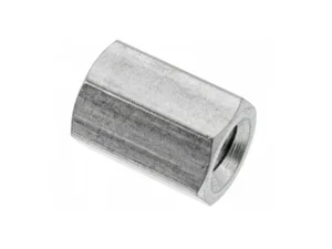 Div M3 Hexagonal Spacer, 8mm Height, Internal/Internal Thread, Zinc-Plated Steel