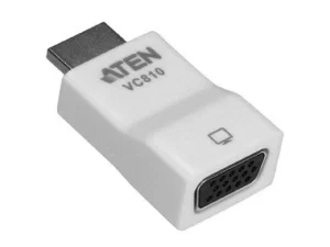 ATEN VanCryst VC810 HDMI naar VGA Converter Adapter, Wit, 1920x1200