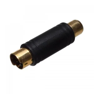 Adaptateur Fiche S-Video vers Prise RCA