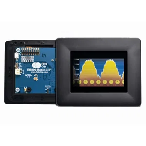 Bridgetek VM800B43A-BK BASIC MCU Adapter Board with 4.3 inch 480x272 TFT Display Black