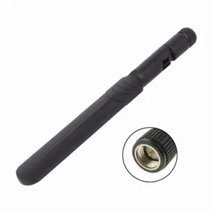 SR Passives WIFI-ANT913 WiFi Antenna, 2.4/5GHz, 5dBi, SMA Male, Linear, Elbow