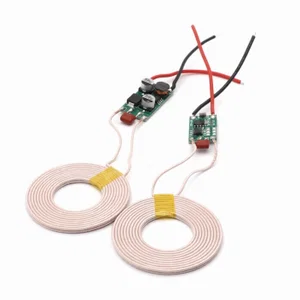 WIP-SET-5V Coppia Moduli di Alimentazione Wireless | Ingresso 12V DC | Uscita 5V DC | 600mA | Portat