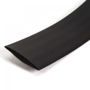 Black Heat shrink tube WSQ-191-BLACK RPtronics 19mm/9.5mm ratio 2:1