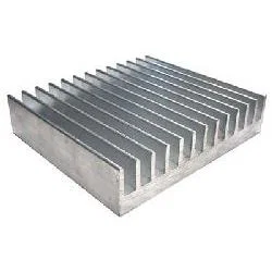 Profil Dissipateur Thermique Gama Aluminium ZH-0610-100AL, Finition Naturelle, Longueur 100mm, 111.3