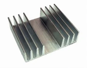 Gama Aluminium ZH-1136-60AL Dissipateur Thermique, 60mm Longueur, 69x20mm, Finition Naturelle