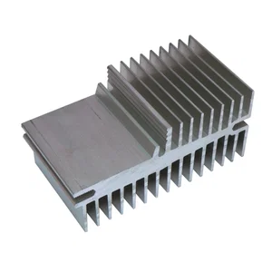 Gama Aluminium ZH-7504-40AL Profil Dissipateur Thermique en Aluminium, 40mm Longueur, Finition Natur